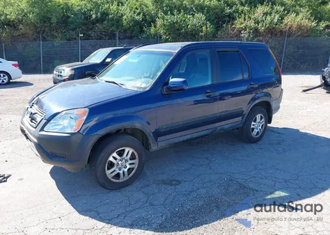 2004 Honda Cr-V Ex z USA, uszkodzony, nr VIN SHSRD78834U226337